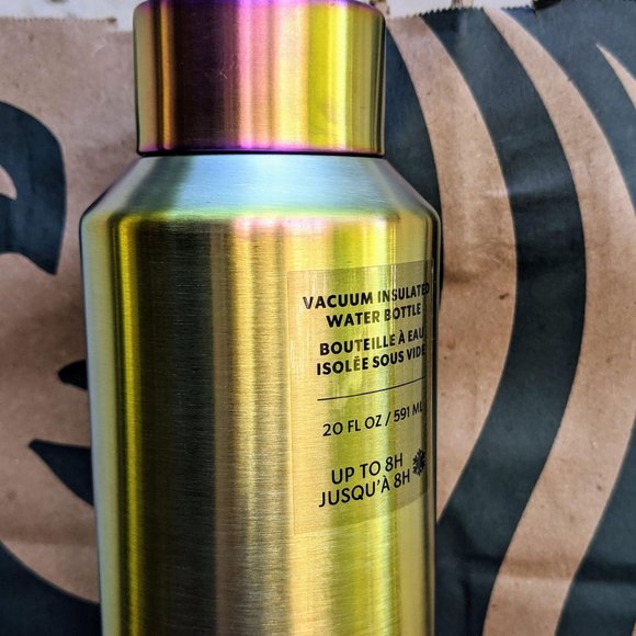 NWT Fall 2020 Insulated Ombre Pink & Yellow Bottle - Picture 11 of 12